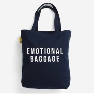 NWT School of Life Emotional Baggage Tote